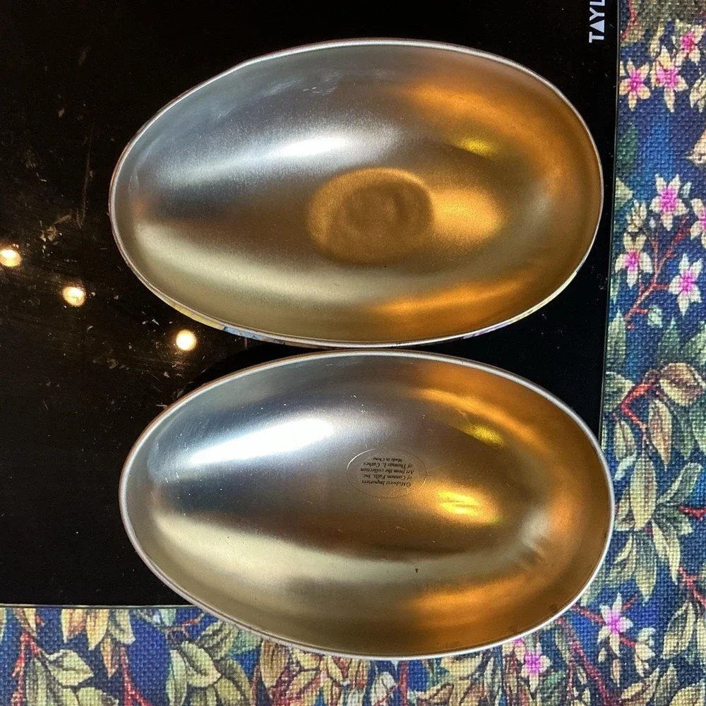 Vintage Easter Thomas L. Cathey Collection Metal Tin Egg - 1980s 2‎ Avail.